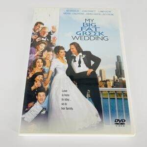 My Big Fat Greek Wedding Romantic Comedy Rom Com Movie DVD - Very Good Condition
